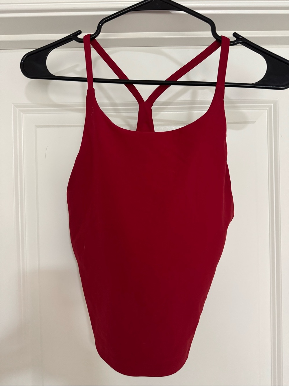 Old Navy Active Bright Red Racerback Tank